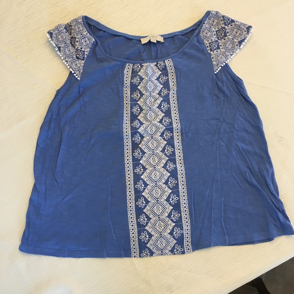 Loft eyelet cropped shell - Picture 2 of 7